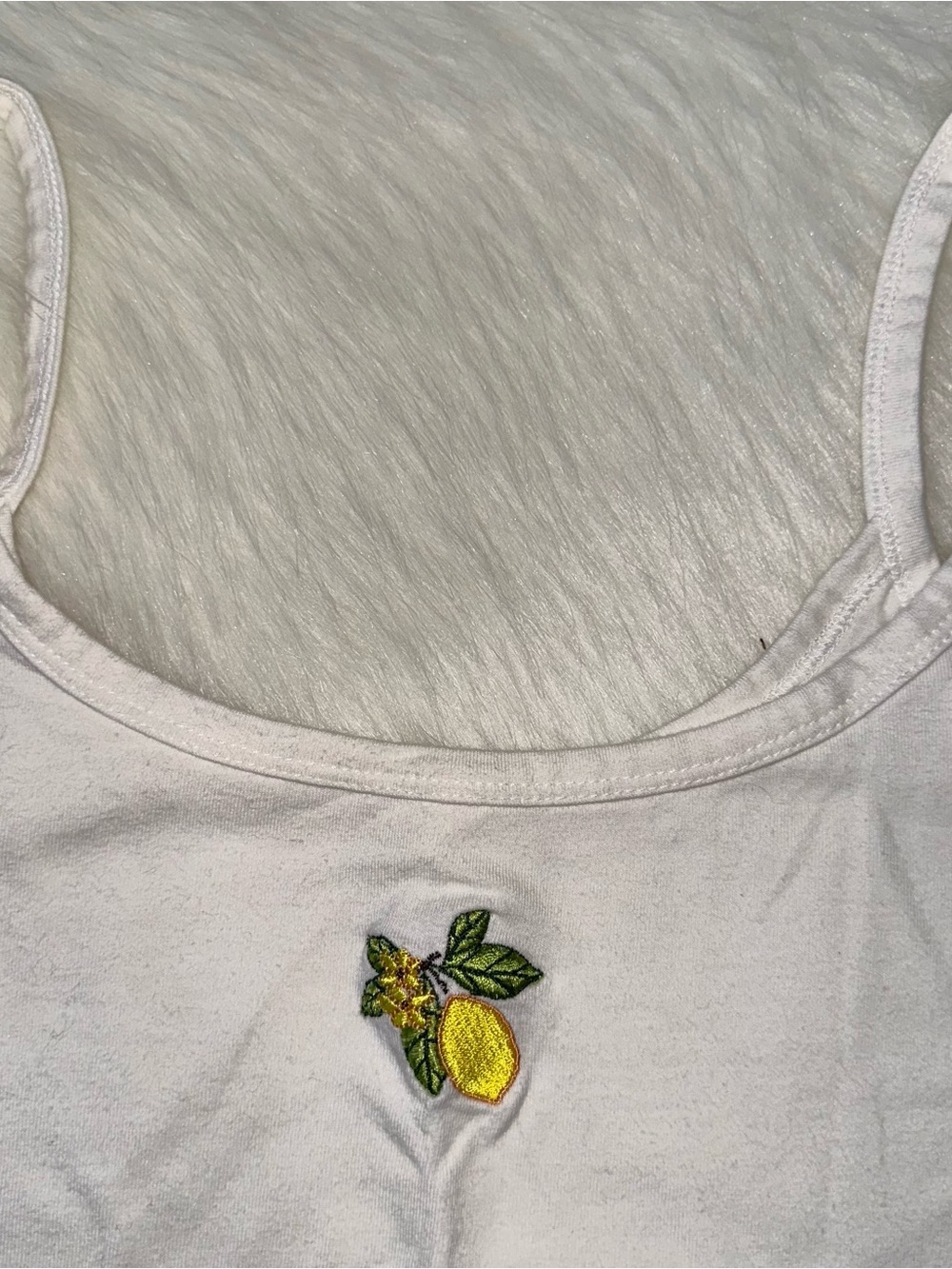 Cropped Lemon Tank - Picture 3 of 8